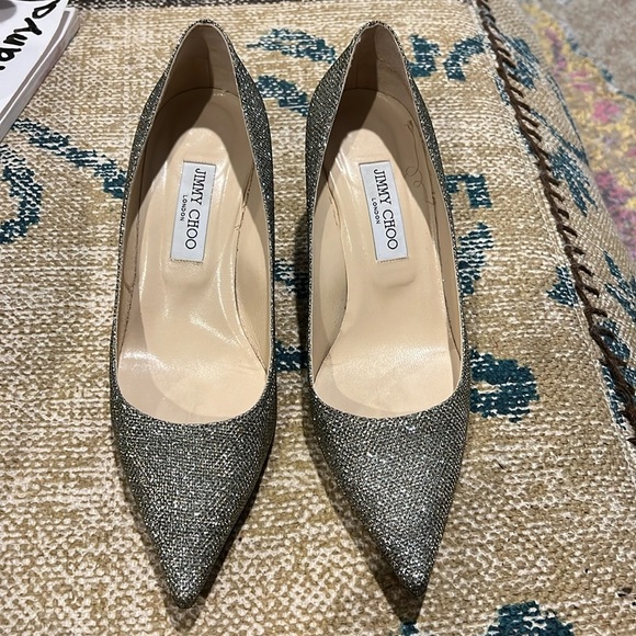 Jimmy choo Aurora Glitter Pump size 41 - Picture 1 of 4